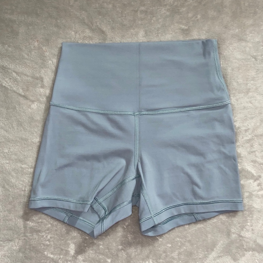 SOLD lululemon Align Short 4” in Blue Cast